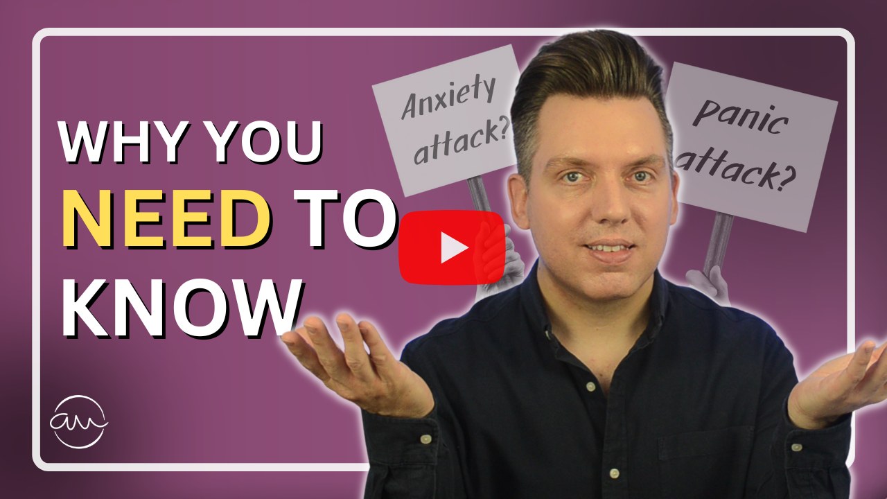 What's The Difference Between Anxiety Attacks, Panic Attacks and Panic Disorder Video Thumbnail
